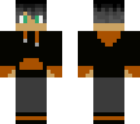 timeglitch (partially orange hoodie)