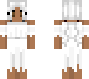 white dress