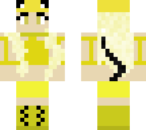 yellow cat girl