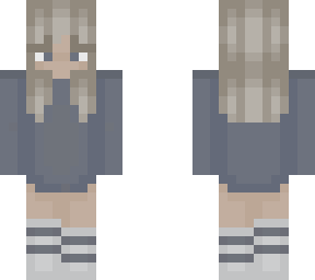 *blue girl*