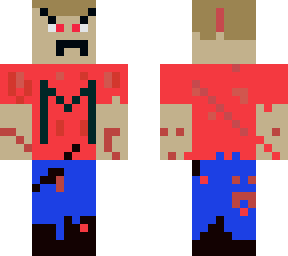 angry boy skin