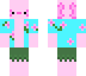beach axolotl skin