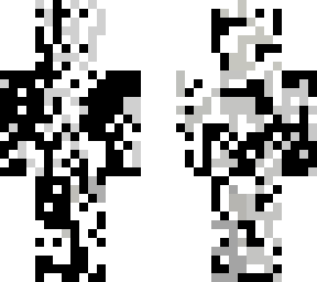 black and white camo