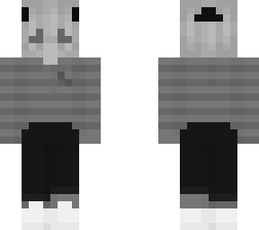 black and white skin