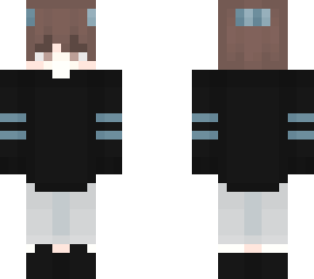 black/blue boy