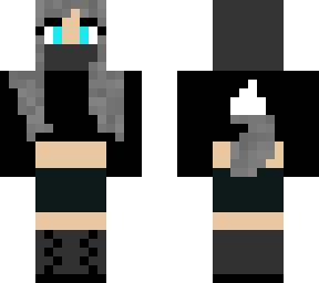 black wolf girl ''warrior''
