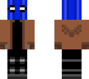 blue hood