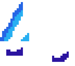 blue stripes template