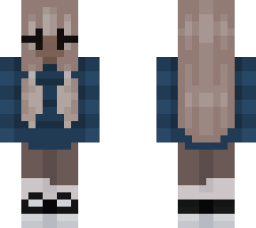 blue sweater
