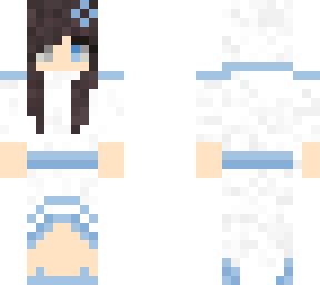blue winter kimono