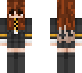brunette hufflepuff ( also for my niece)