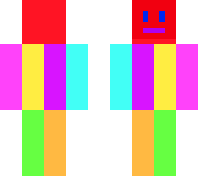 colorful man