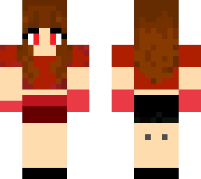 cute red girl
