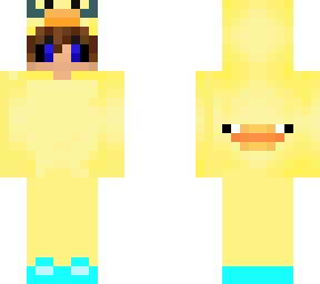 demon on ducky skin