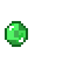 emerald with shine