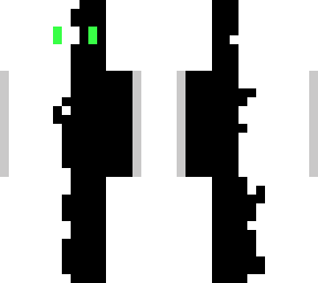 evilblack and white