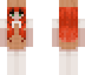 ginger pumpkin girl