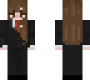 girl in suit