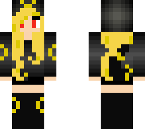 girl in umbreon hoodie