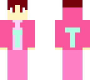 girl pink t skin hoodie