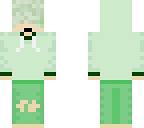 hoodie boy! (green edition) first ever skin made, hope you like it.