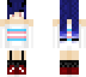 katilyn with the transgender flag redone