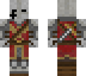 knight steve (red fabric) (helmet)