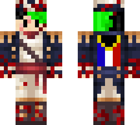 l'manburg outfit (blood spatter)