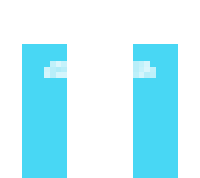 light blue among us character
