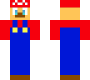 mario in minecraft