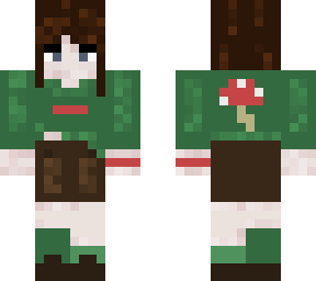 mushroom girl