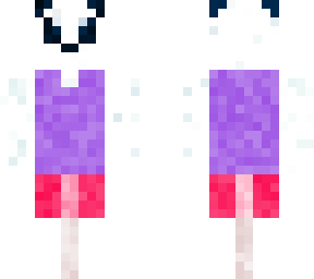 panda with a tank top