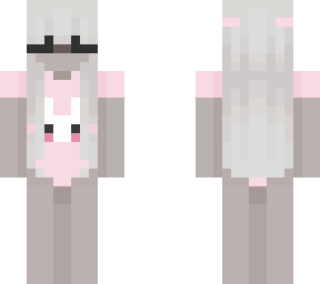 pink bunny suit