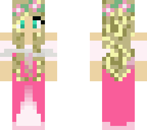 pink flower princess