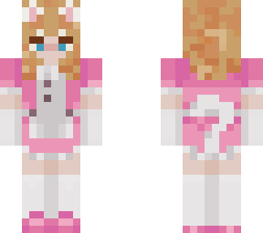 pink meow maid
