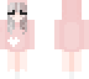 pink sweater girl