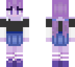 purple girl(x2)!
