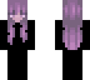 purple hair + face template (free to copy)