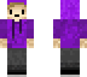 purple hoodie boy