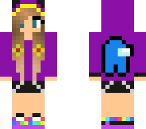 rainbow girl