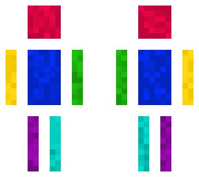 rainbow guy with outline