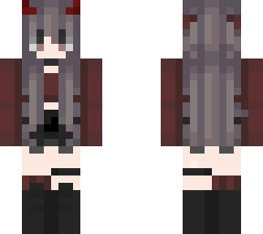 red elf / devil girl ( my skin!).