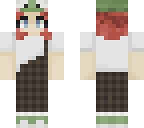 red head frog girl