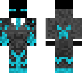 sick blue enderman skin