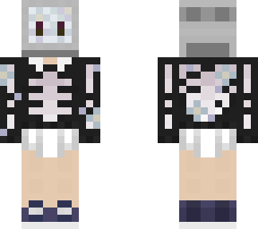 skeletons & flowers w/ monitor head