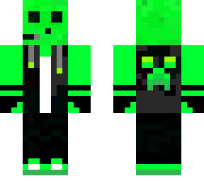 slime in a hoodie/tank top