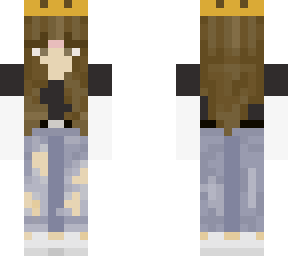 street girl with a crown!