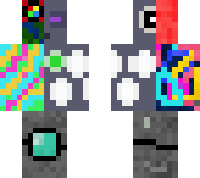 three-person character