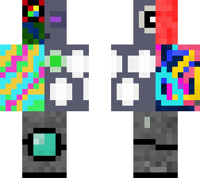 three-person character
