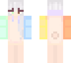 vanilleslushie colourblock hoodie skin